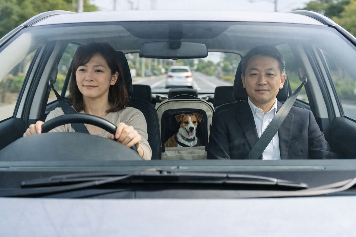 ペットを安全に固定し、落ち着いて一定速度で走れる状態を作って安心してお出かけできるようになる