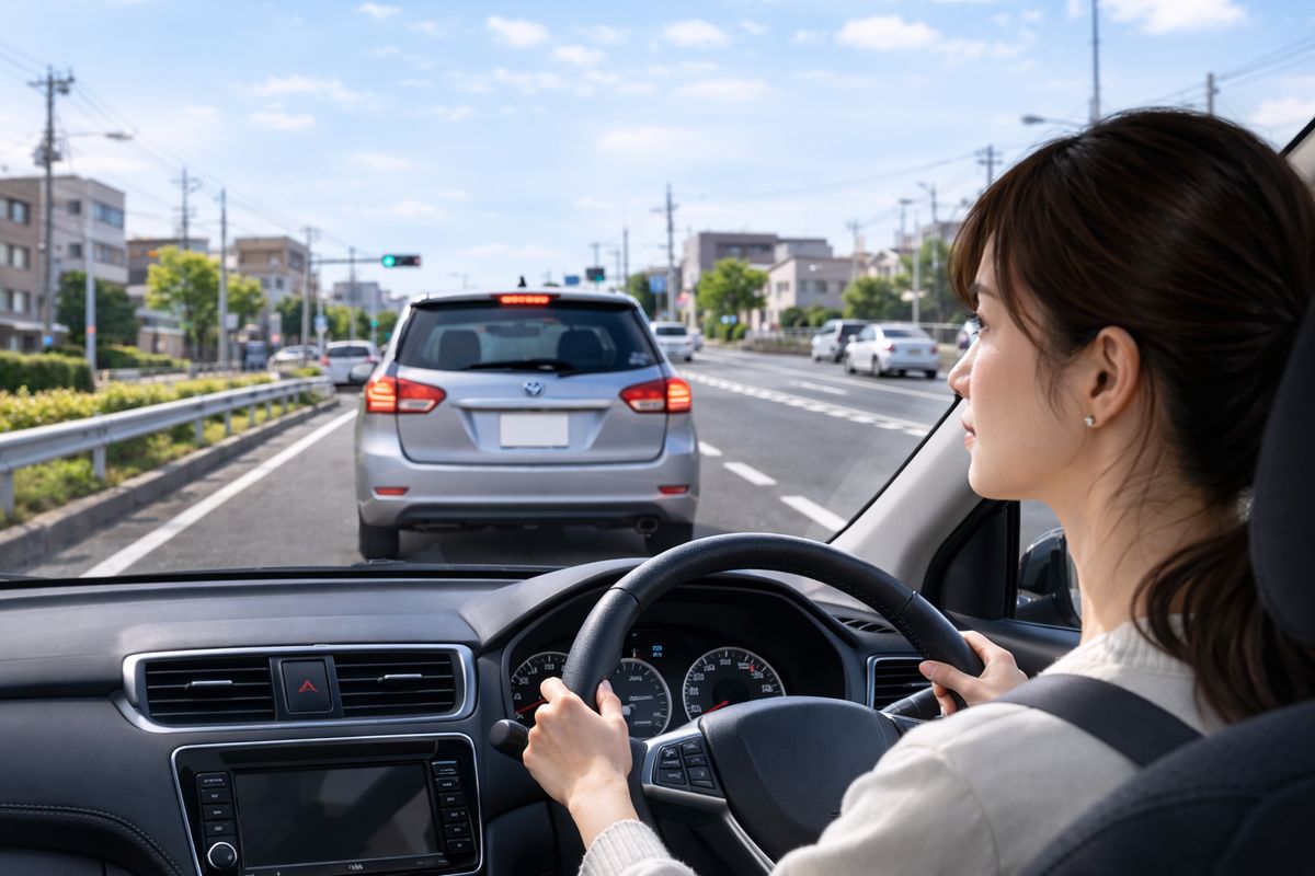 車間距離の判断に迷い、近いのか遠いのか分からず不安になる状況を整理する